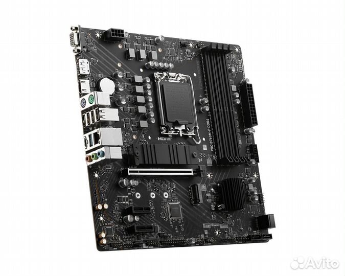 Новая MSI Pro b760m-p ddr4 lga1700