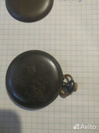 Старинные карманные часы H. Moser