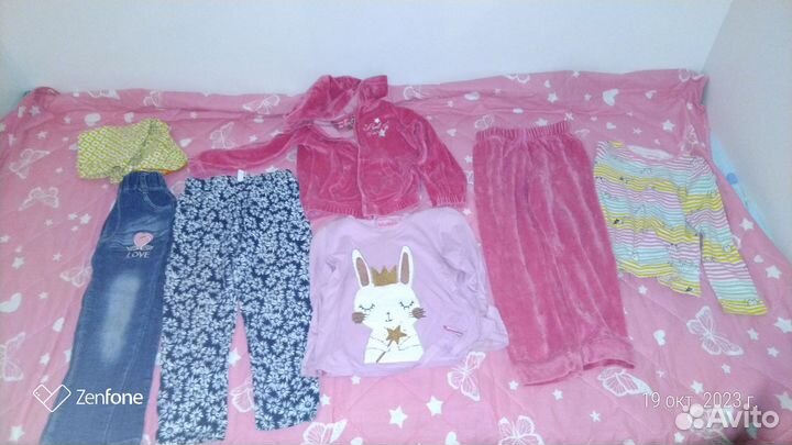 Детские вещи пакетом для девочек