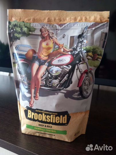 Корм премиум класса для кошек Бруксфилд