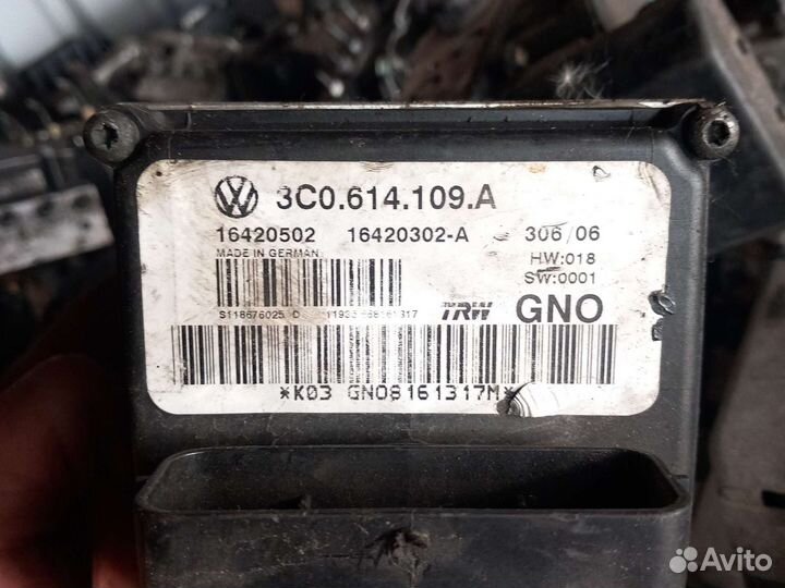 Фольксваген пассат б 6 блок ABS 3CO614109A