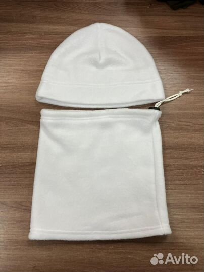 Шапка + бафф из флиса зима. Цена от 10 штук