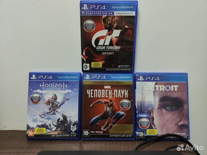 Sony PS4 на тб с играми