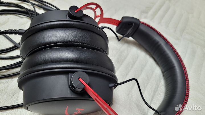 Наушники hyperx cloud alpha + двое сменных амбашур