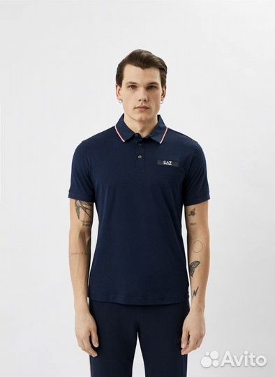 EA7 футболка поло Emporio Armani