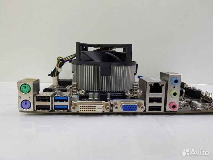 Мат. плата MSI H81M-P33 LGA1150 +CPU i5 4460