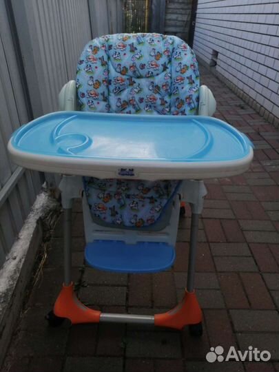 Стульчик для кормления chicco polly