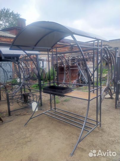 Мангальная зона для барбекю