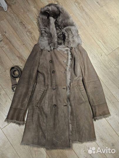 Дубленка натуральная женская 44 46