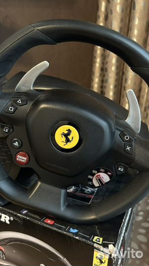 Игровой руль с педалями для ps4/3