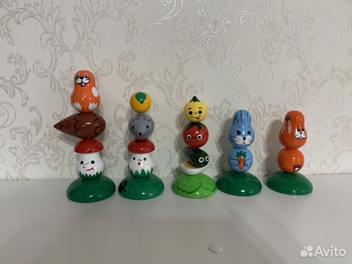 Пирамидка детская ручной работы