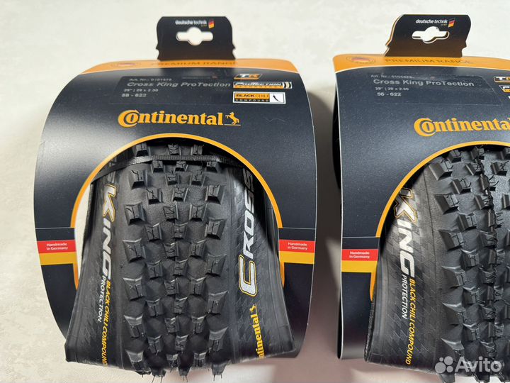 Continental Cross King 29x2.30 black chili