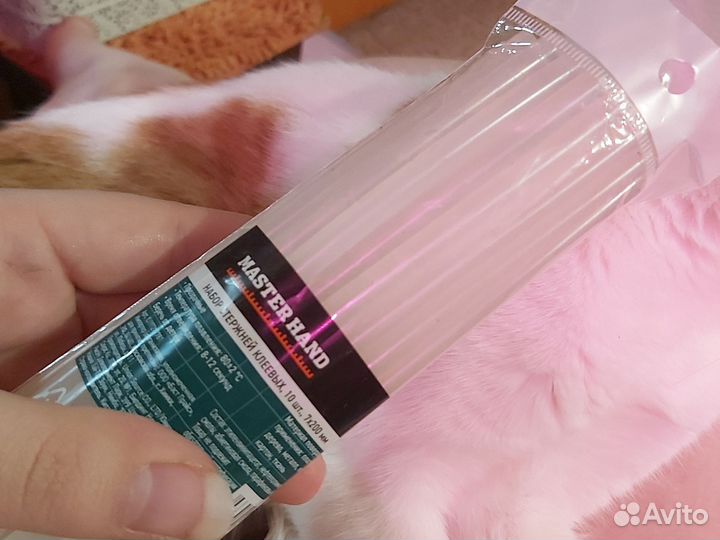 Узкие клеевые стержни для термопистолета