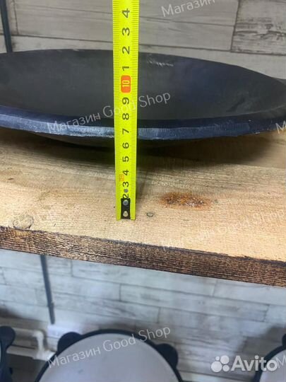 Садж сковорода 450 мм чугунный Узбекистан