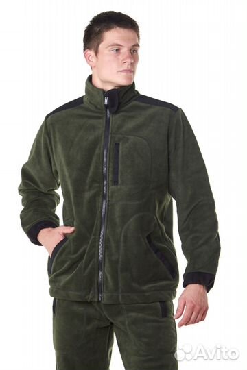 Костюм флис Серый разм.60-62 рост 176-182