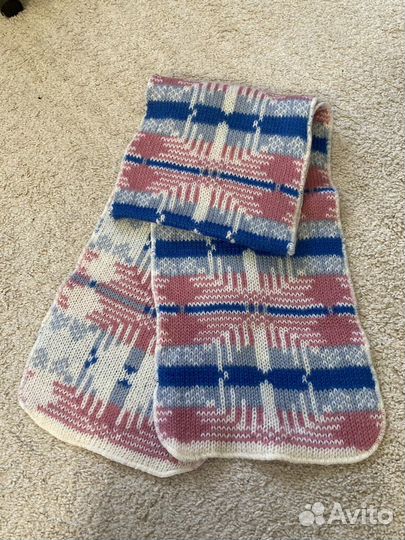 Набор шапка, шарф и варежки