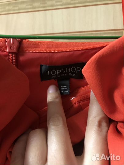 Комбинезон женский topshop 44р коралловый