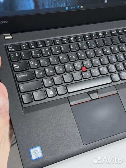 ThinkPad T470 (Core i5, 8/256гб NVMe M2, FHD IPS)