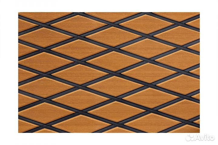 Покрытие палубное EVA, 1900х700х6мм коричневое 