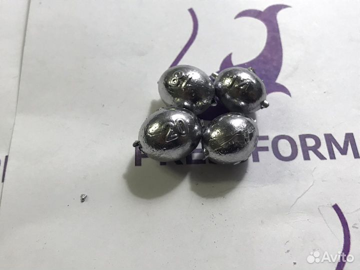 Форма чпу для литья грузил (Оливка №2)