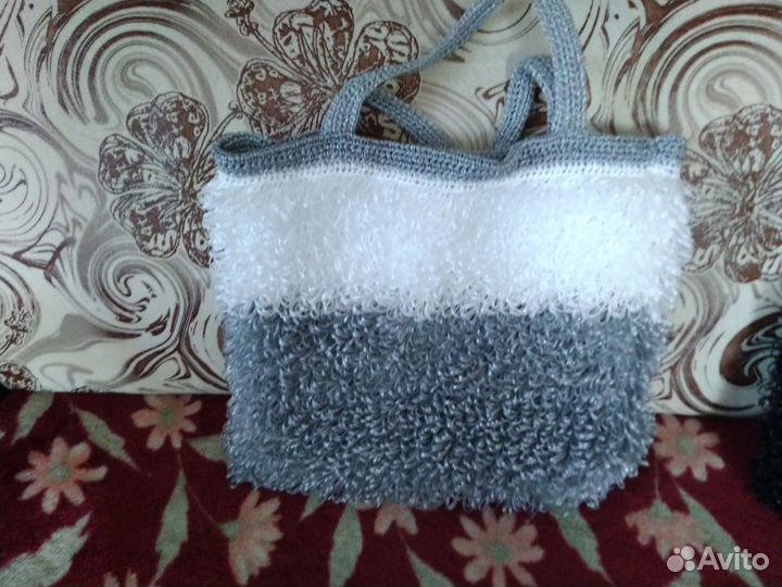 Сумка вязанная