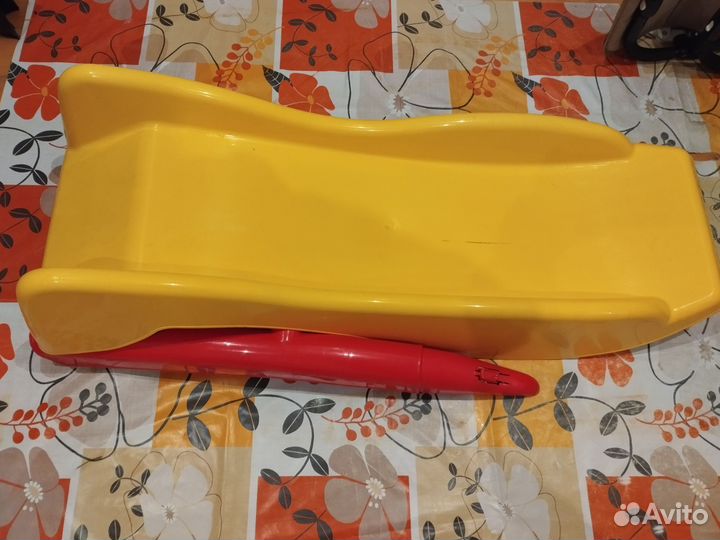 Горка пластик для дома и улицы