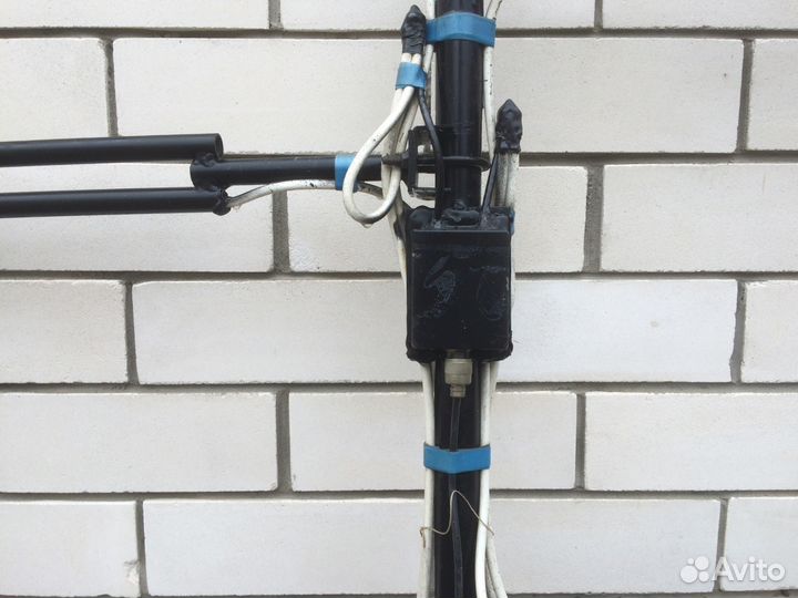 Антенна дуплексная, диапазон 240-400 мгц