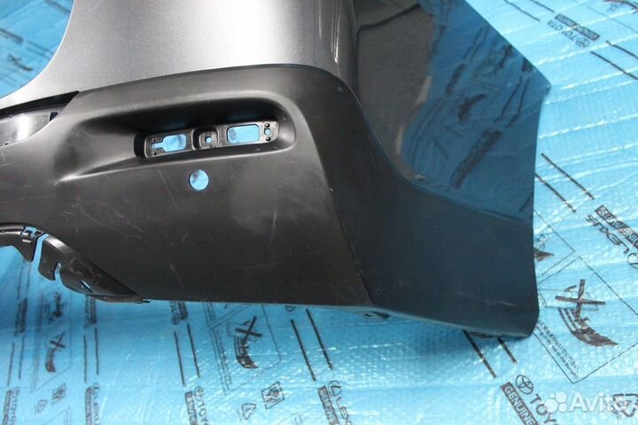 Задний бампер highlander серый оригинал №4 10-13