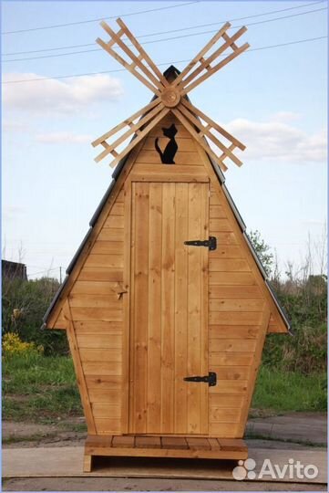 Уличный туалет домик с установкой отс 089