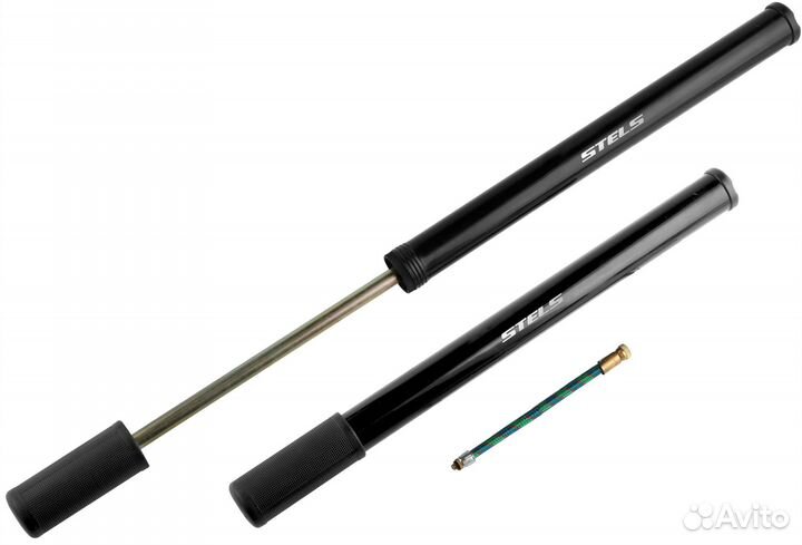 Насос ручной HPS-295-3 Stels черный (41см), 320048