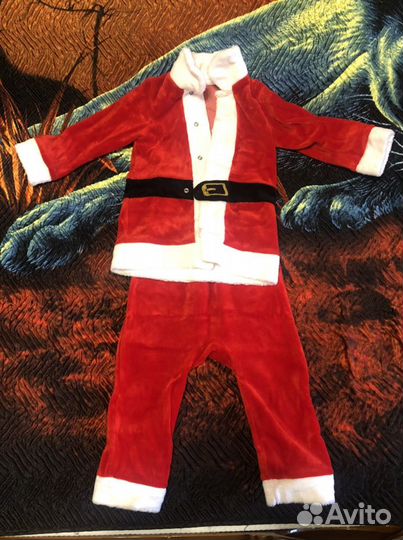 Костюм мороза (новогодний костюм) 86р