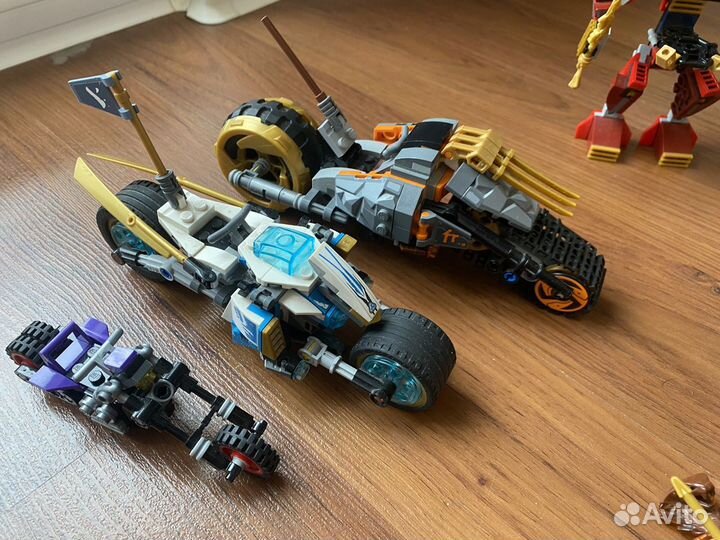 Lego Ninjago 70672 и 70639