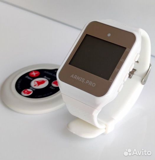 Кнопка вызова официанта в ассортименте с часами