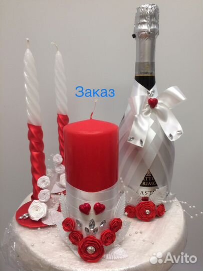 Украшение шампанского