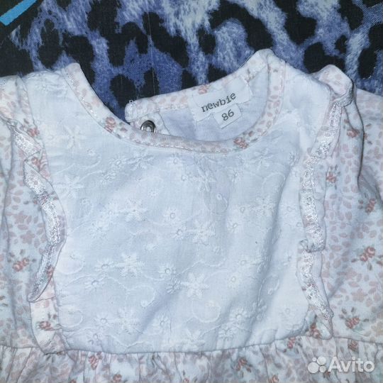 Платье на девочку 86