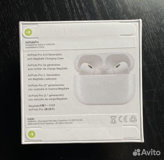 Airpods pro 2 с шумоподавлением Lux 2023