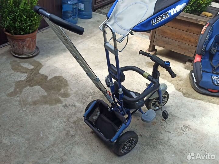 Детский трехколесный велосипед бу