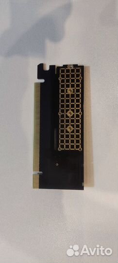 Плата расширения M.2 nvme на PCIx16