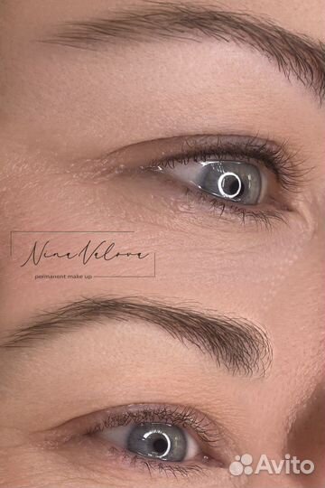 Перманентный макияж бровей, губ, межресничка
