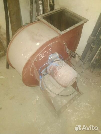 Вытяжка улитка в исправном состоянии