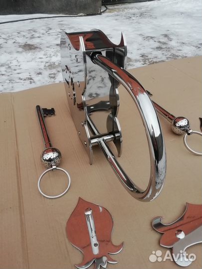 Замочек старинный в ретро стиле коллекционный