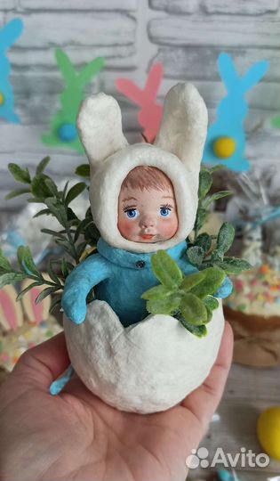 Ватная игрушка