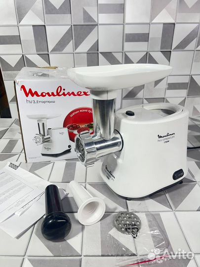 Мясорубка мощная moulinex