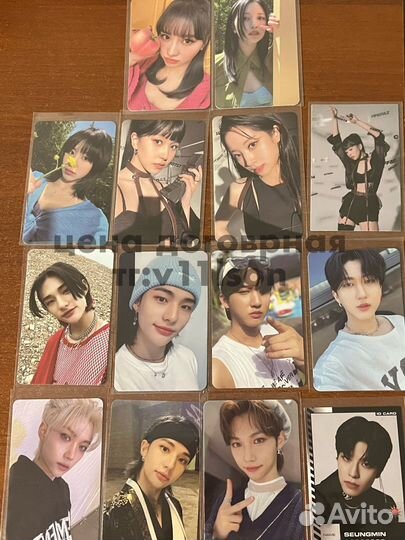 Карты K-pop Stray Kids & Twice Cards К-поп
