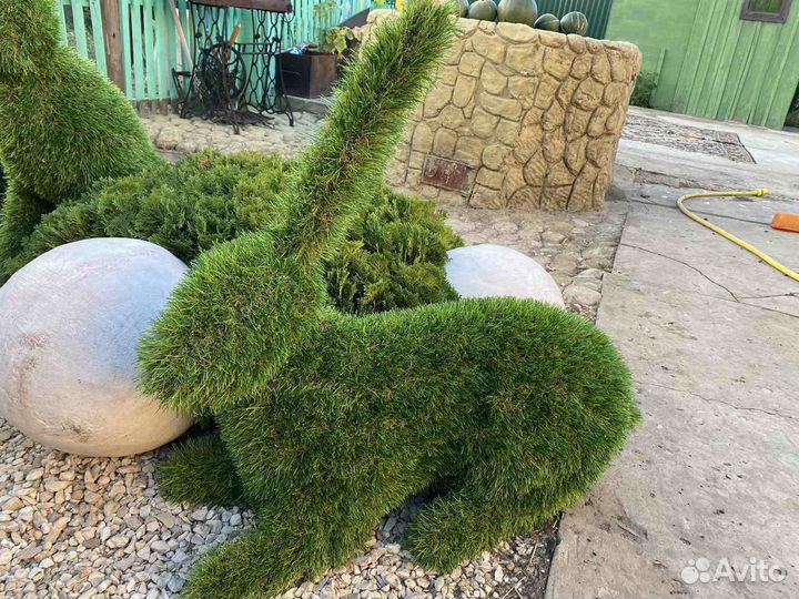 Топиарий фигура заяц