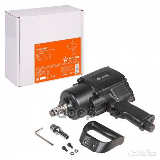 Гайковёрт пневматический ударный 3/4 DR 1600Нм