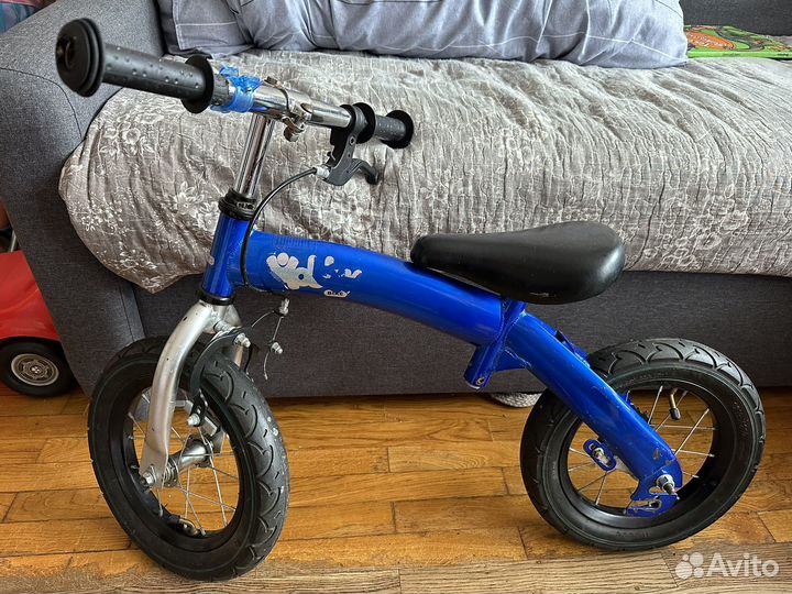 Беговел велосипед детский 2в1