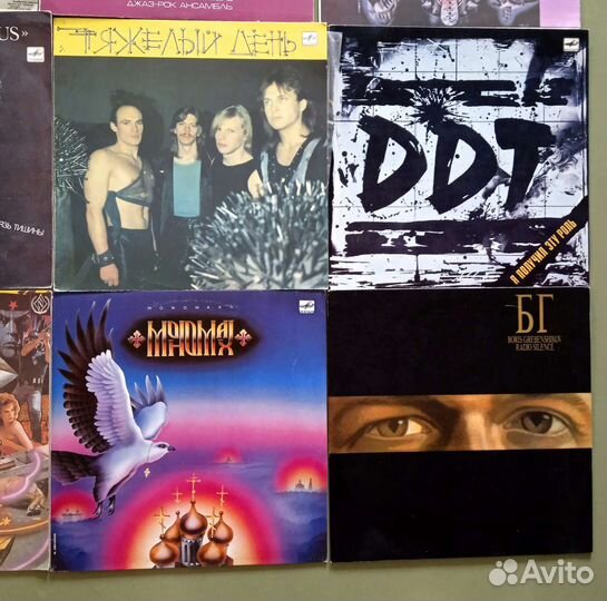 Виниловые пластинки Рок