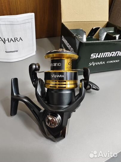 Катушка Shimano Sahara 22 C3000FJ (новая сахара)