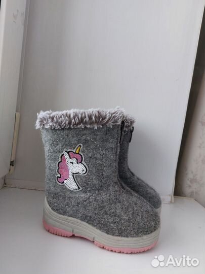 Валенки для девочки зимние